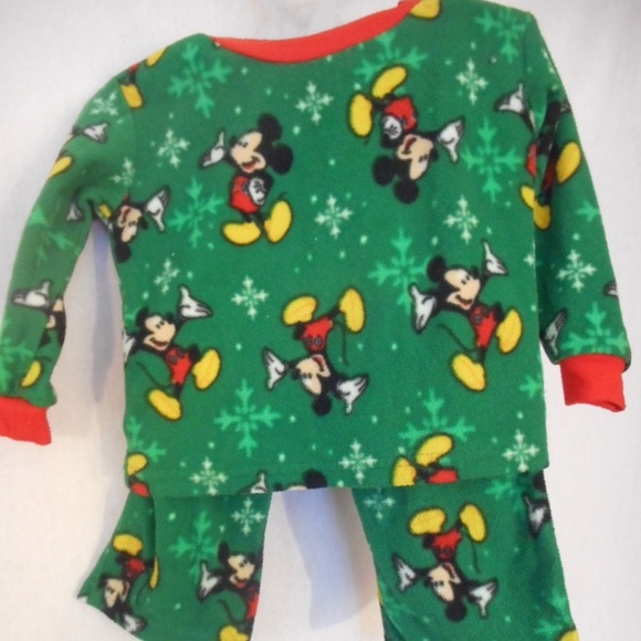 Disney Other - Disney Size 2T two piece fleece pajamas Mickey